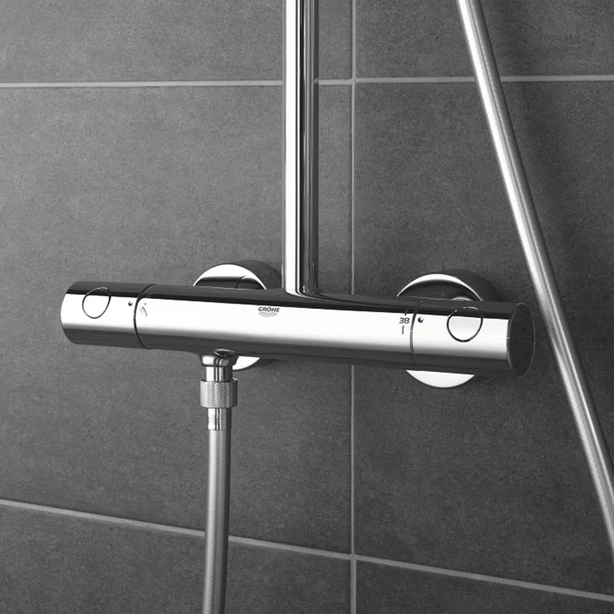 Colonna doccia Grohe Tempesta Cosmopolitan System 210 con miscelatore termostatico - Image 3