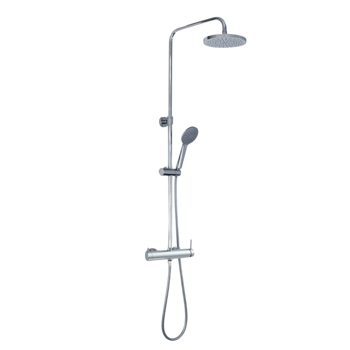 Colonna doccia Paffoni ZCOL644CR Micro con soffione Ø200 e doccino Giada