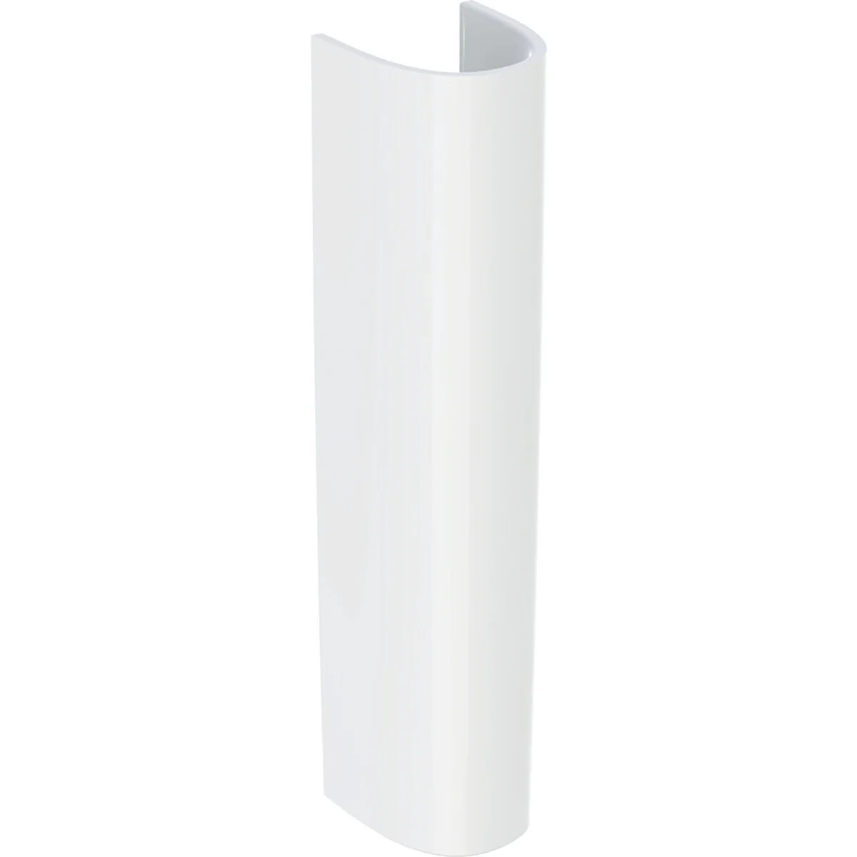 Colonna per lavabo Geberit Colibrì bianco lucido