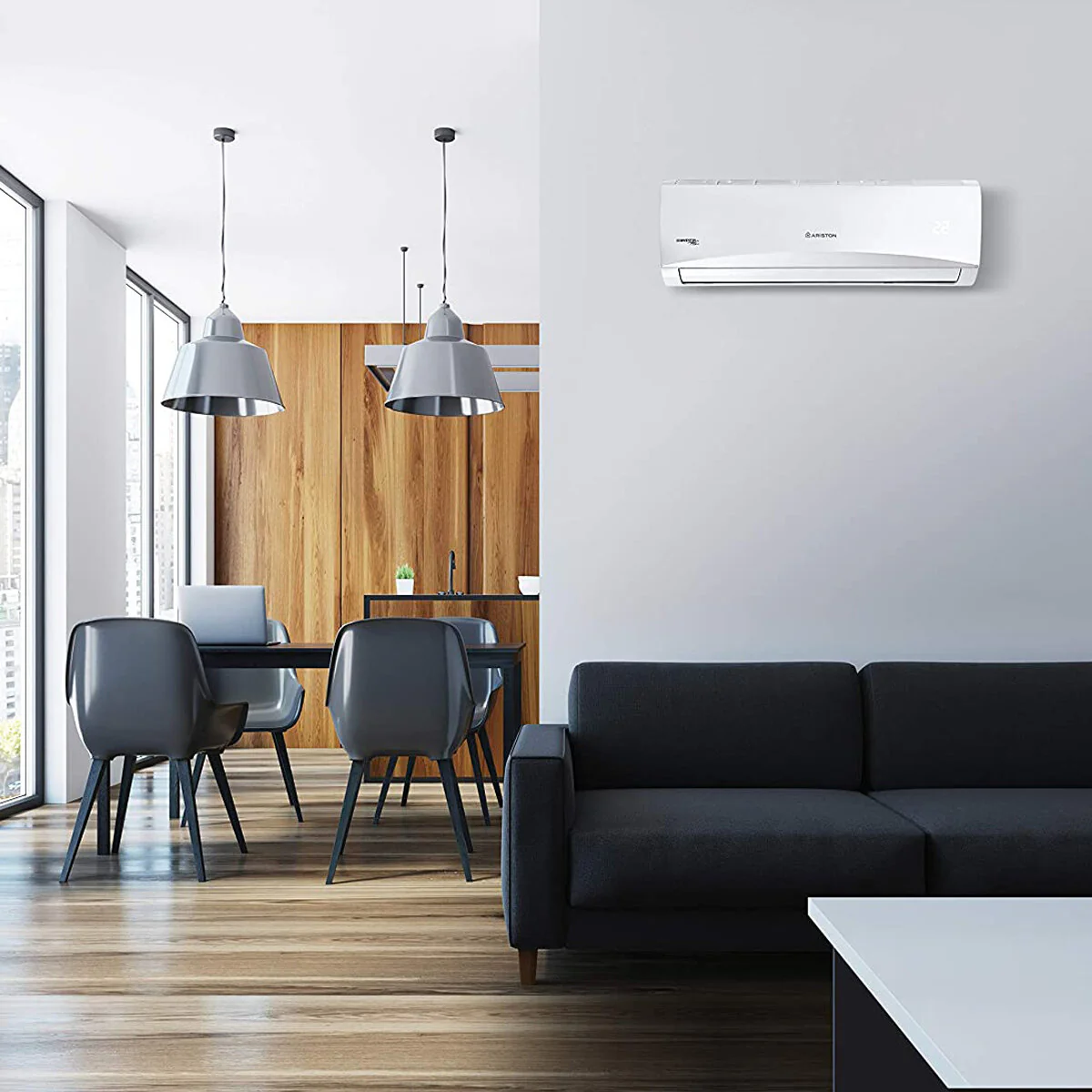 Condizionatore Ariston PRIOS R32 trial split 9000+12000+12000 BTU inverter A++ unità esterna 8 kW - Image 2