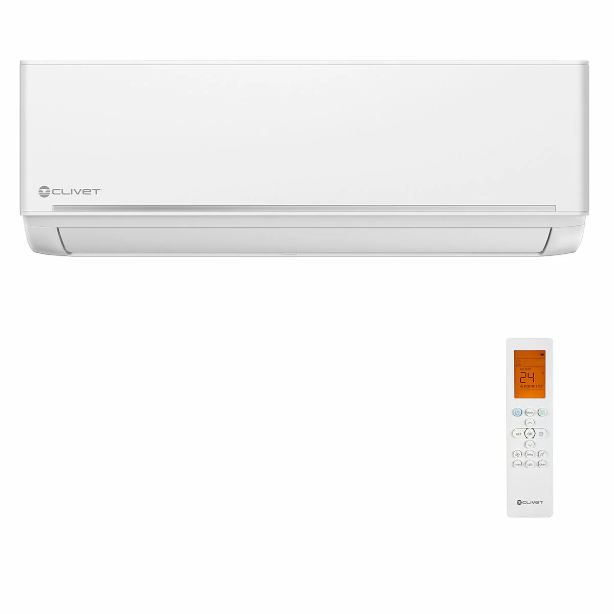 Condizionatore Clivet EZCool penta split 9000+9000+9000+9000+9000 BTU inverter A++  unità esterna 12.3 kW - Image 2