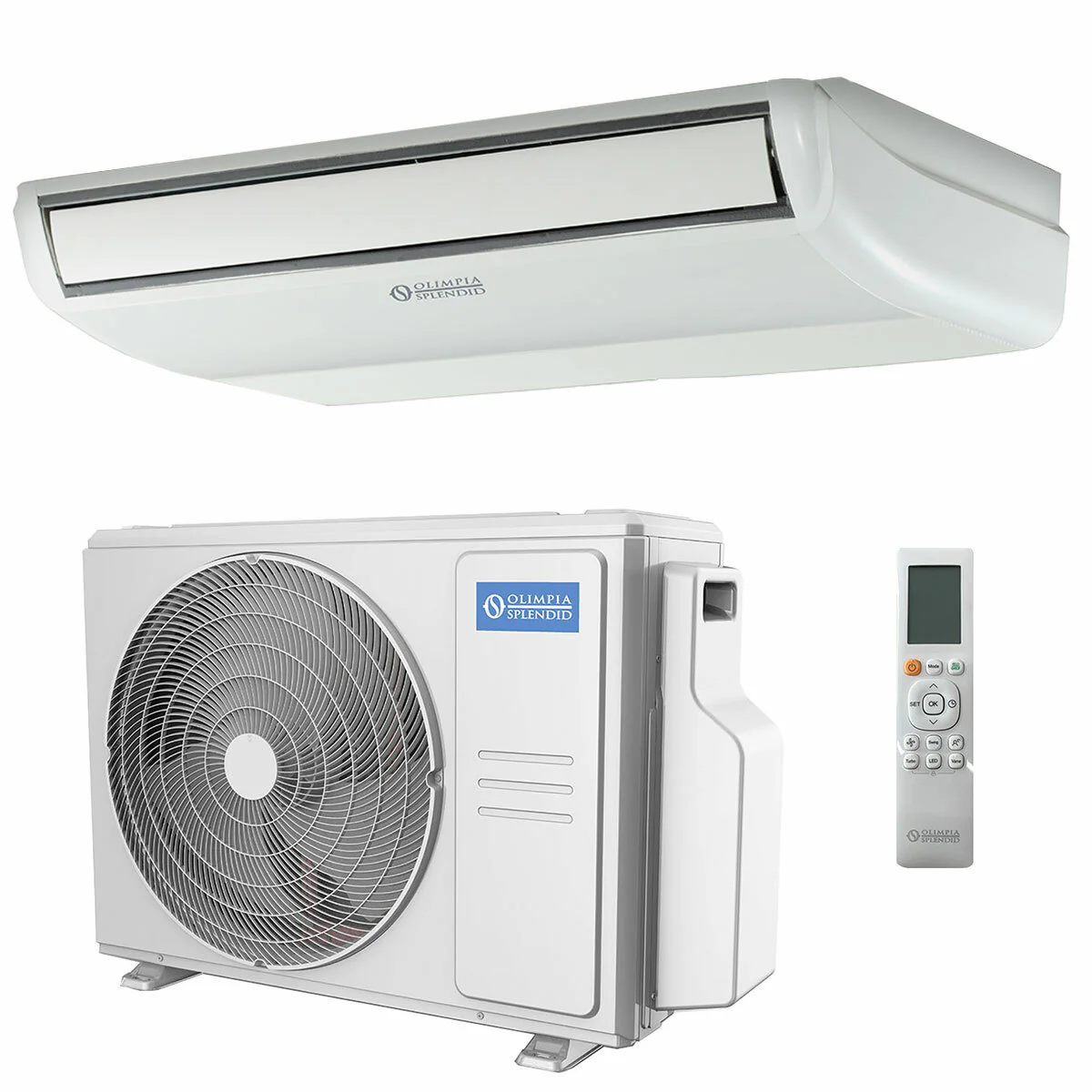 Condizionatore Console Olimpia Splendid Nexya S6 E Ceiling 36000 BTU R32 Inverter A++/A+ - Parete/Soffitto