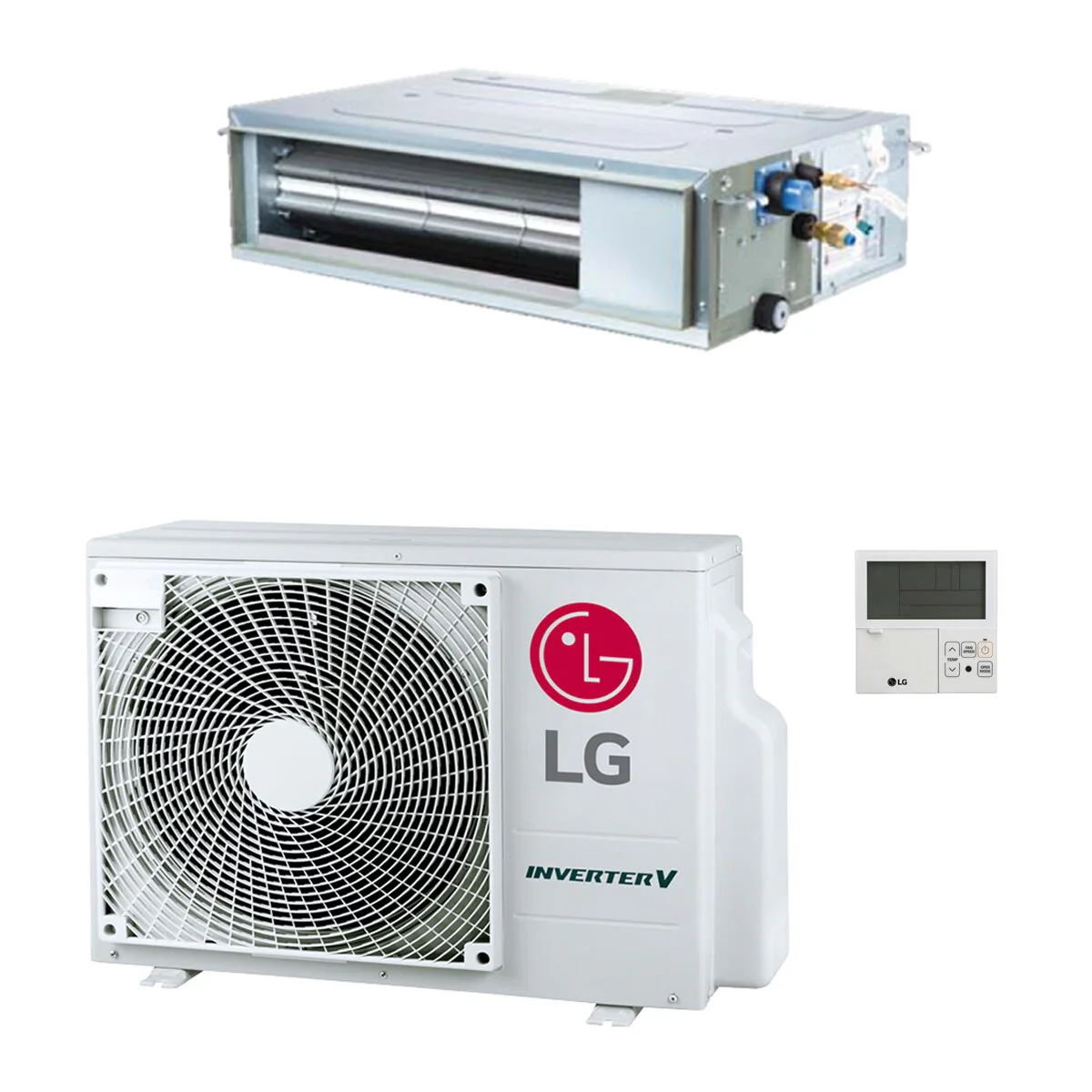Condizionatore LG Canalizzabile CL Standard 12000 BTU R32 Inverter A+/A - BASSA PREVALENZA