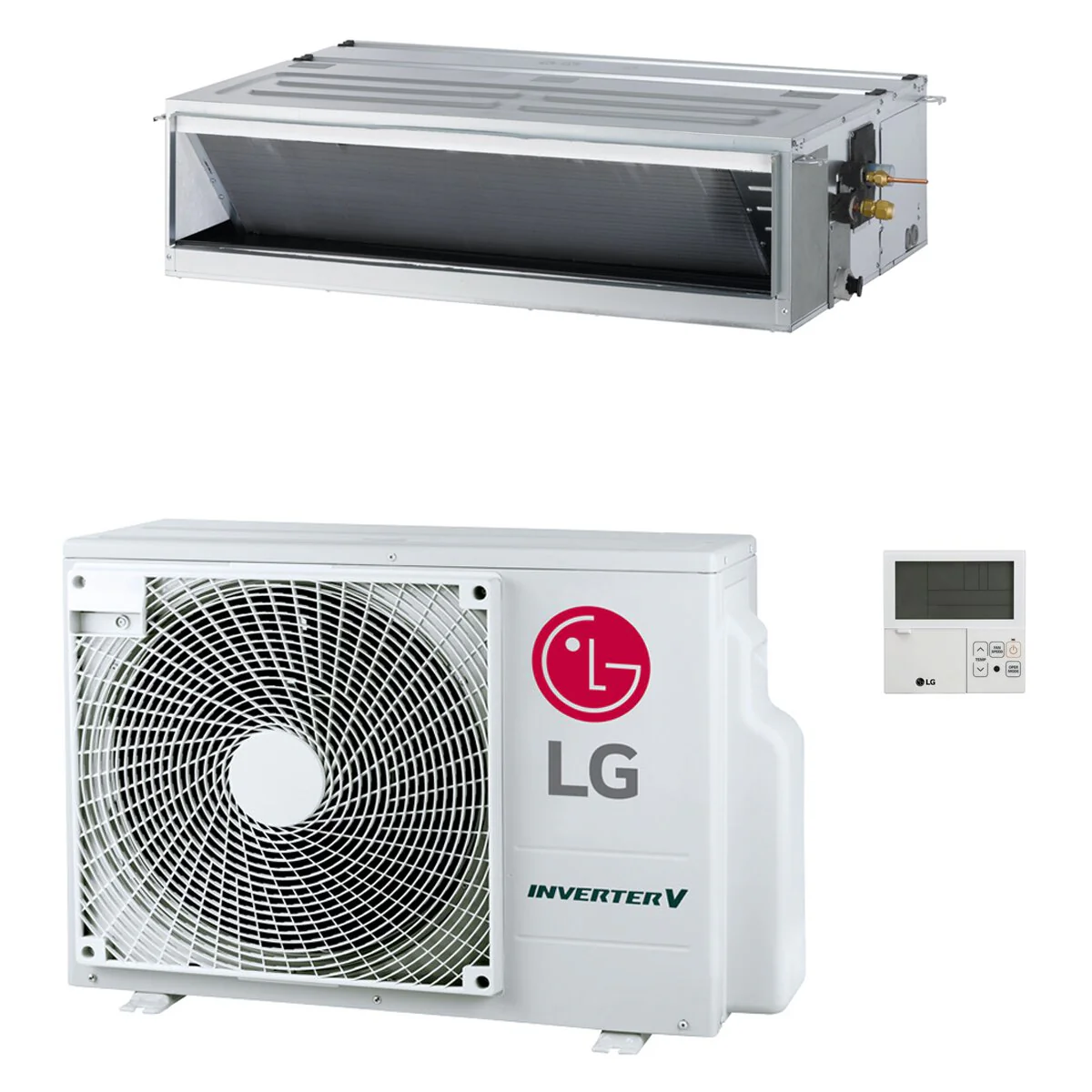 Condizionatore LG Canalizzabile UM Compact 30000 BTU R32 Inverter A+/A - ALTA PREVALENZA