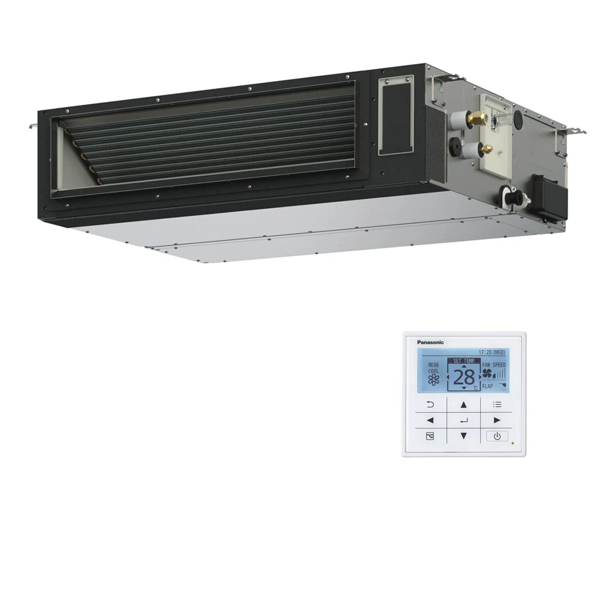 Condizionatore Panasonic Canalizzabile PACi NX Standard 21000 BTU R32 Inverter A++/A+ - Image 2