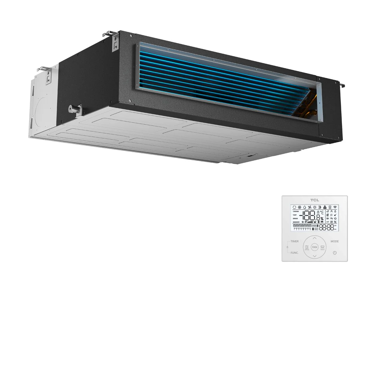 Condizionatore TCL Canalizzabile Serie D 36000 BTU R32 Inverter WiFi A++/A+ - Image 4