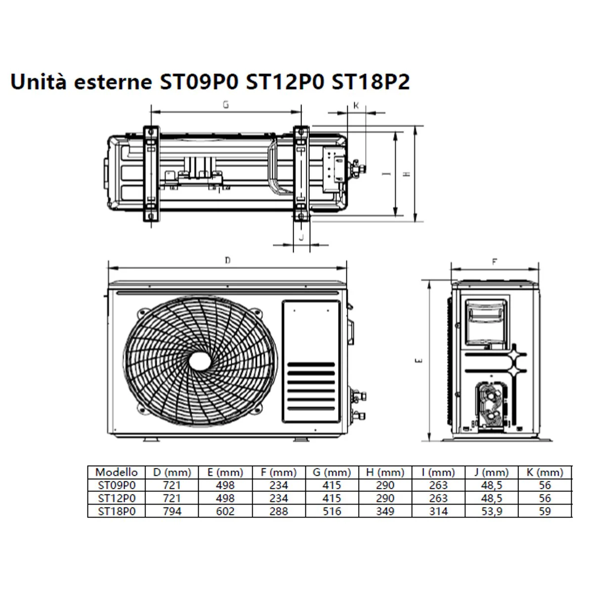 Condizionatore TCL Cassetta 4 vie Serie S Compact 12000 BTU R32 Inverter WiFi A++/A+ - Image 6