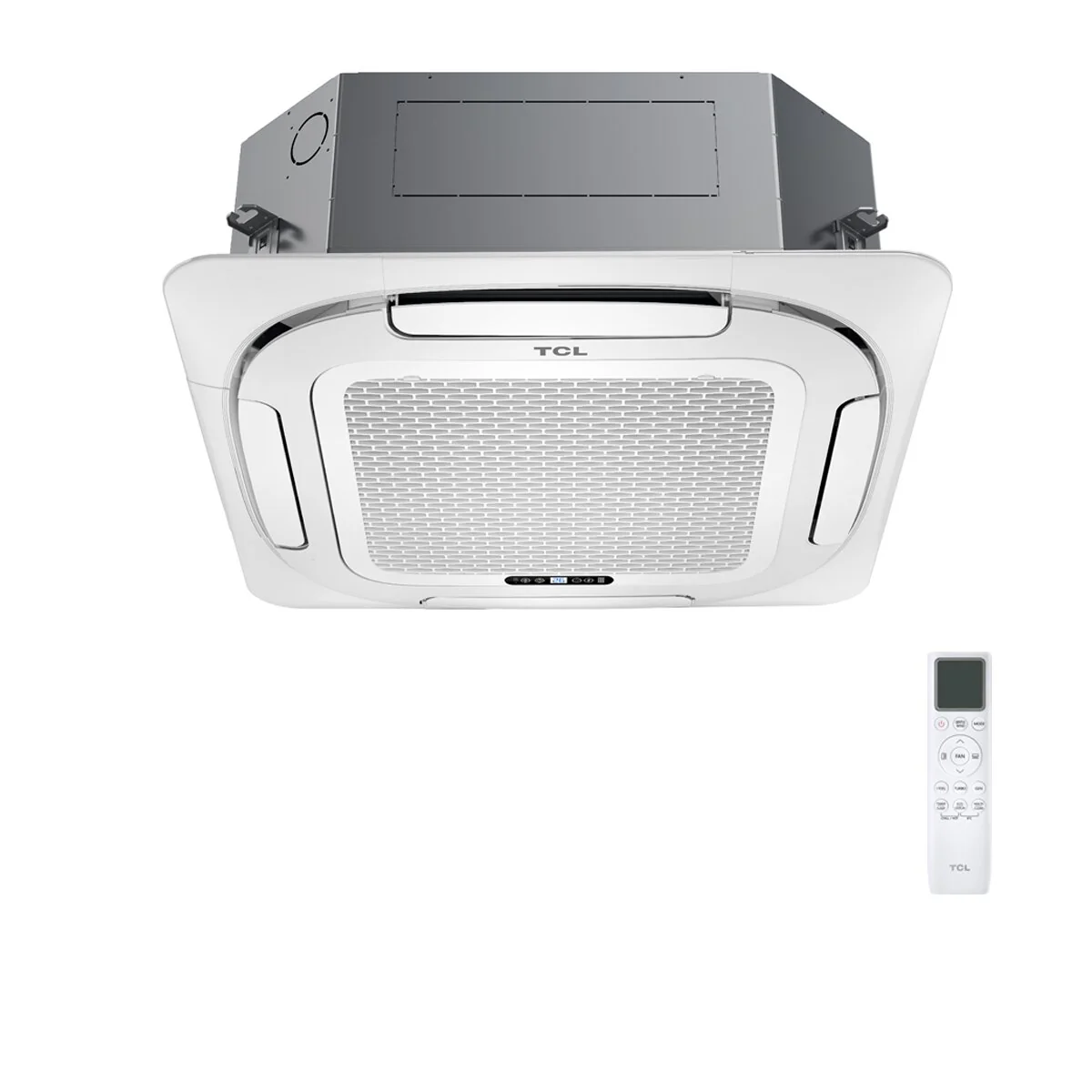 Condizionatore TCL Cassetta 4 vie Serie S dual split 9000+12000 BTU inverter A++ wifi unità esterna 5.1 kW - Image 3
