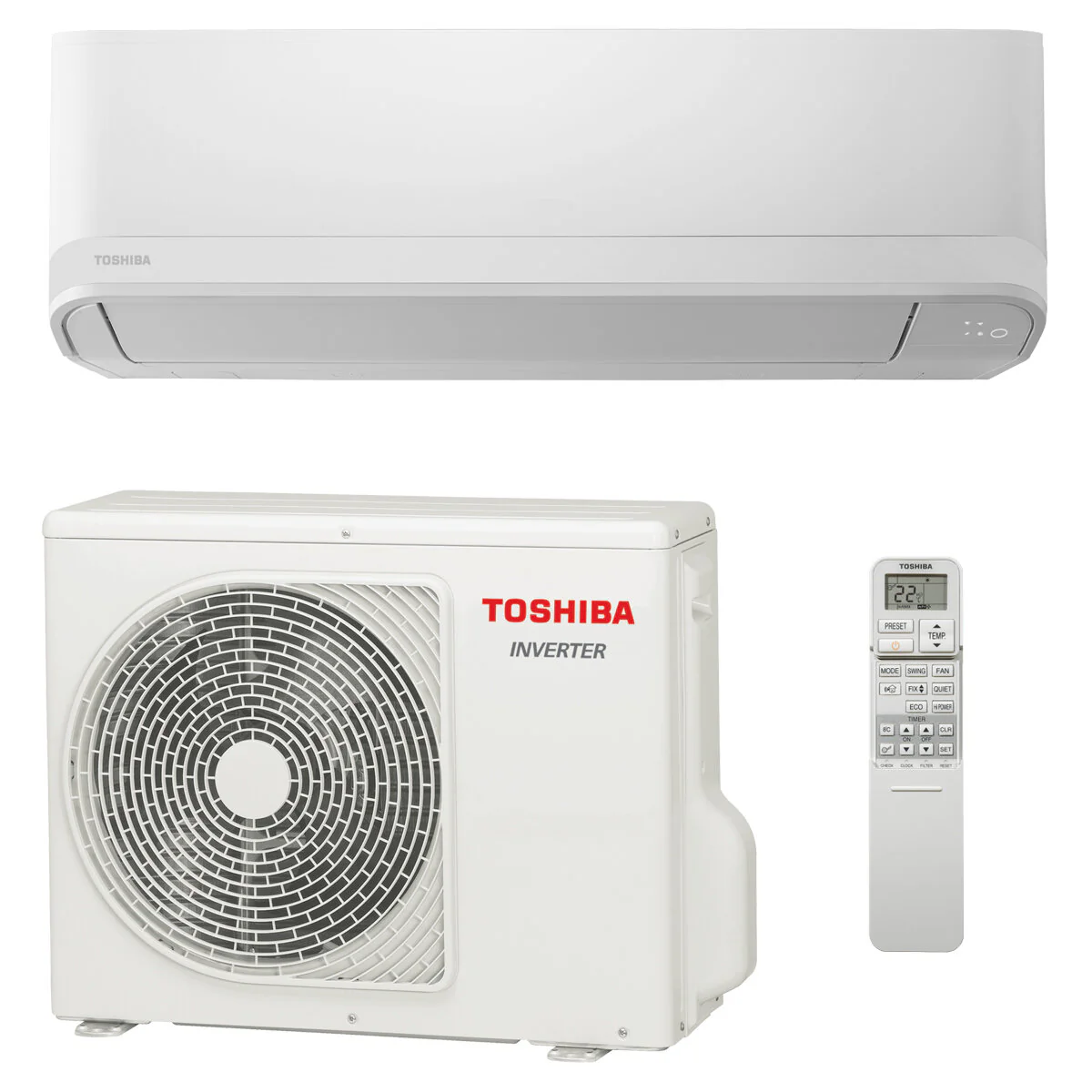 Condizionatore Toshiba Seiya Smart Wi-Fi 5000 BTU R32 inverter A++
