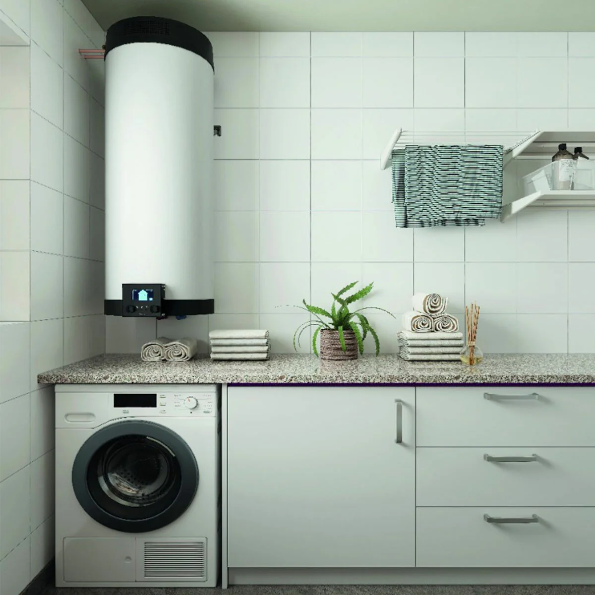 Daikin Multi+ sistema di condizionamento dual split e acqua calda sanitaria - Unità interne Perfera All Seasons 9000+12000 BTU - Serbatoio 120 l - Image 9