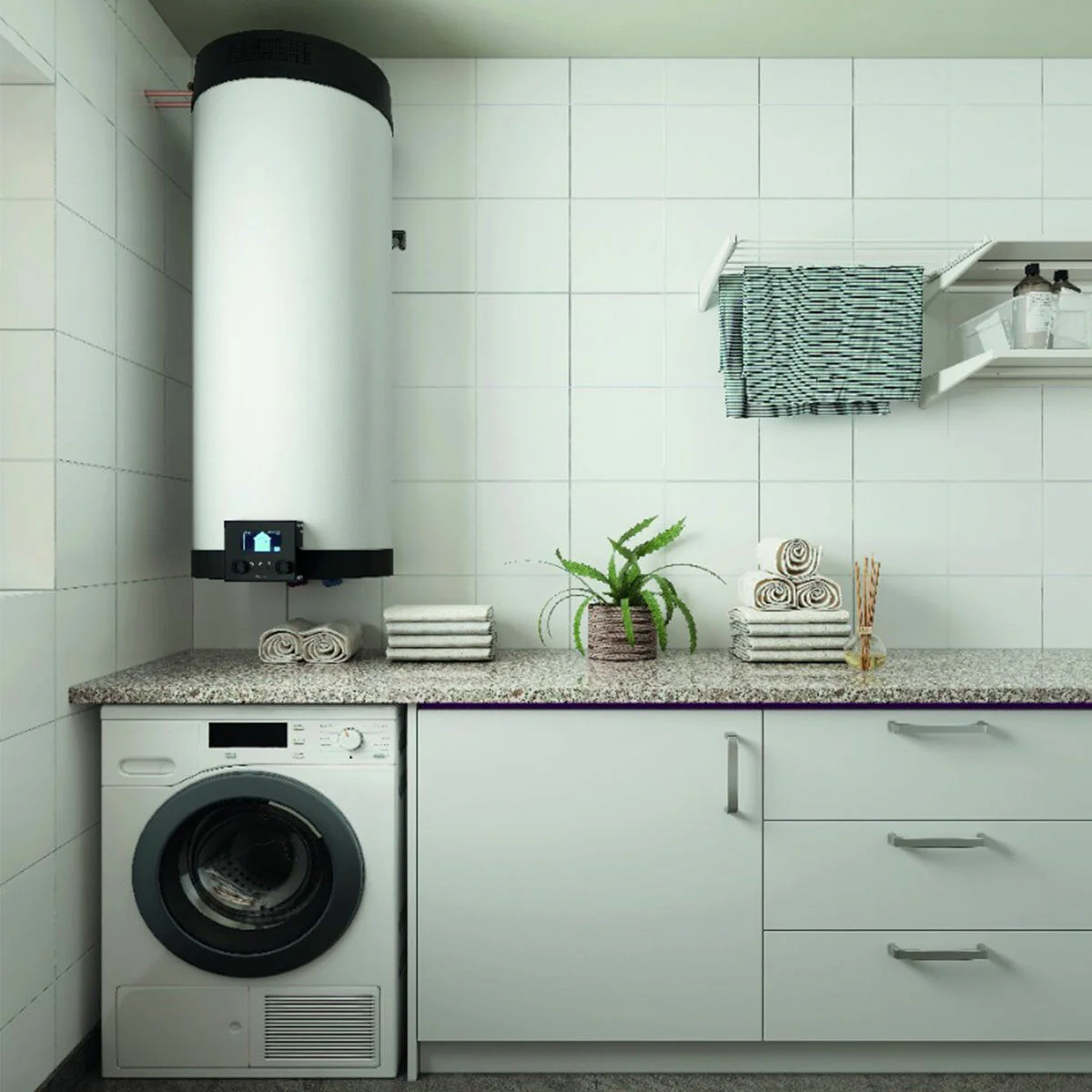 Daikin Multi+ sistema di condizionamento trial split e acqua calda sanitaria - Unità interne Emura 3 bianco 9000+9000+12000 BTU - Serbatoio 120 l - Image 7