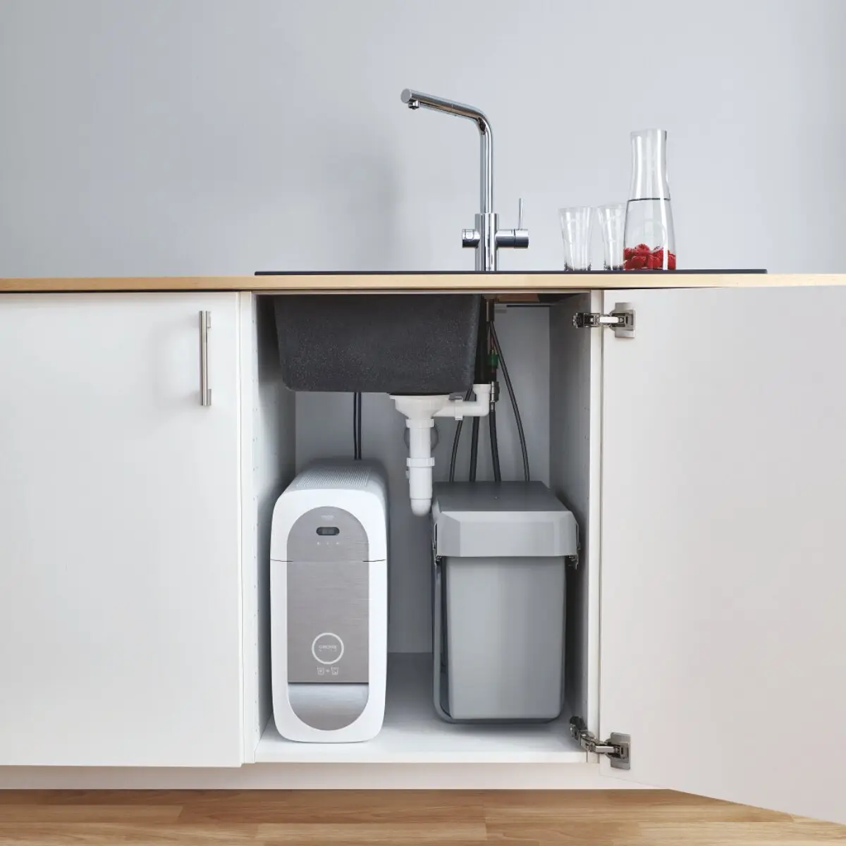Depuratore acqua Grohe Blue Home set miscelatore lavello cucina + filtro e frigo - Image 5