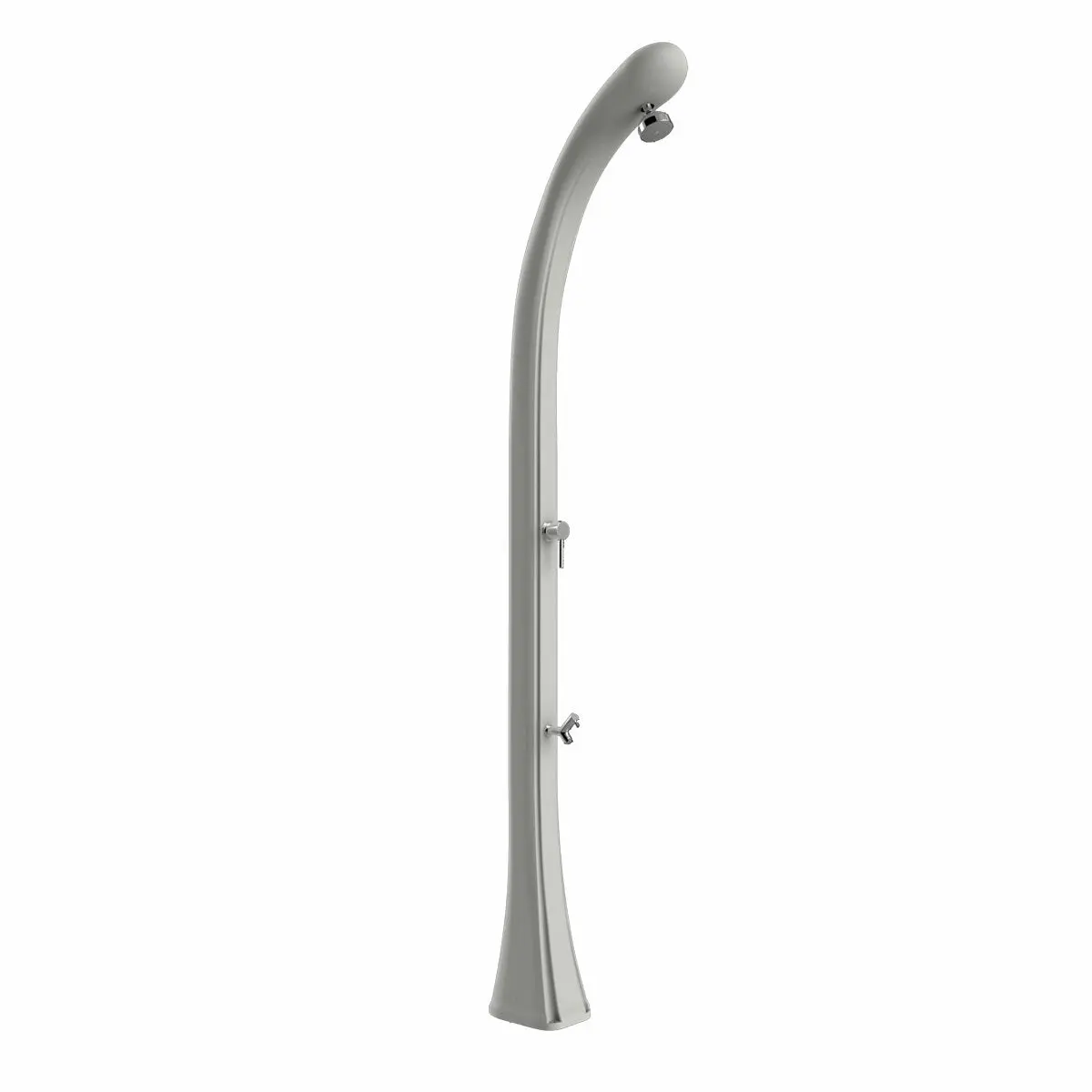 Doccia solare da giardino Arkema Happy ONE con lavapiedi 24 litri bianco