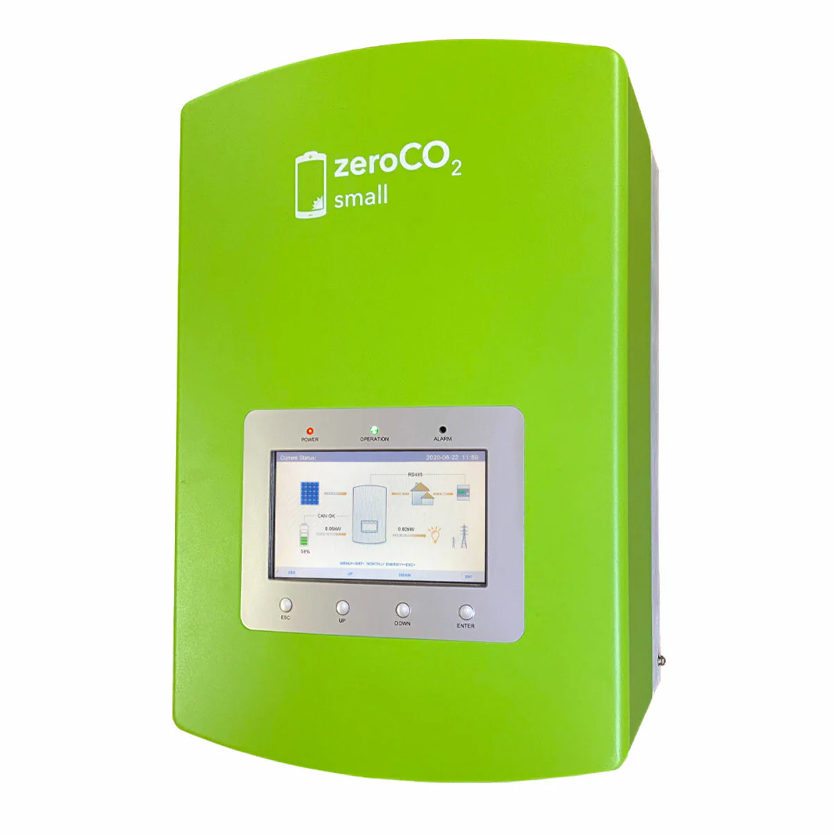 Kit fotovoltaico 3 kW con 7 pannelli fotovoltaici Trina  Solar 450 W + Inverter Energy 3 kW + 2 batterie di accumulo Energy Dyness 2,4 kW - Image 4