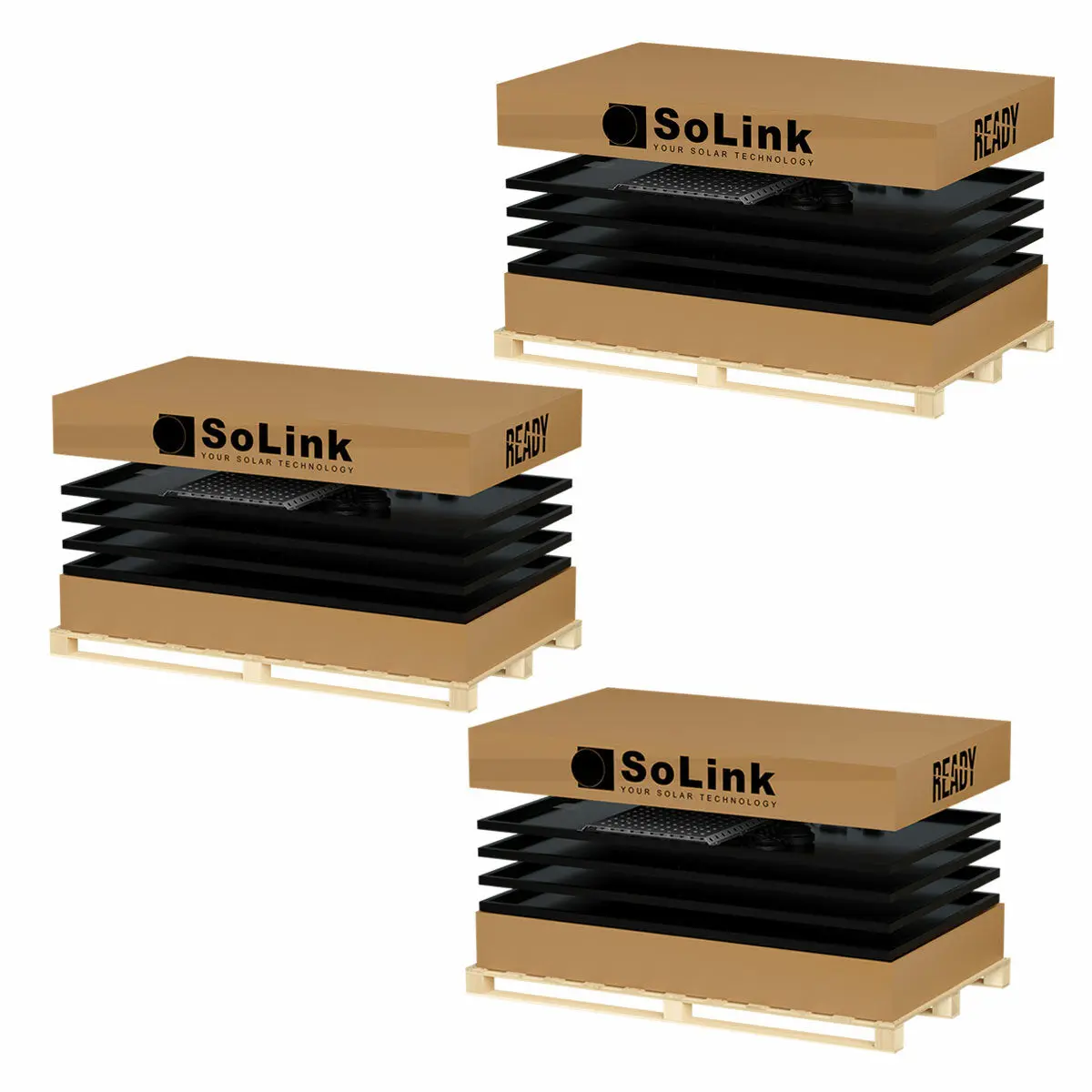 Kit fotovoltaico 4,5 kW SoLink Ready 1500 con inverter integrato senza accumulo - Monofase con WiFi - Image 4