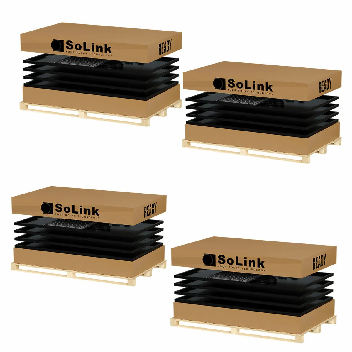 Kit fotovoltaico 6 kW SoLink Ready 1500 con  inverter integrato senza accumulo - Monofase/Trifase con WiFi - Image 4