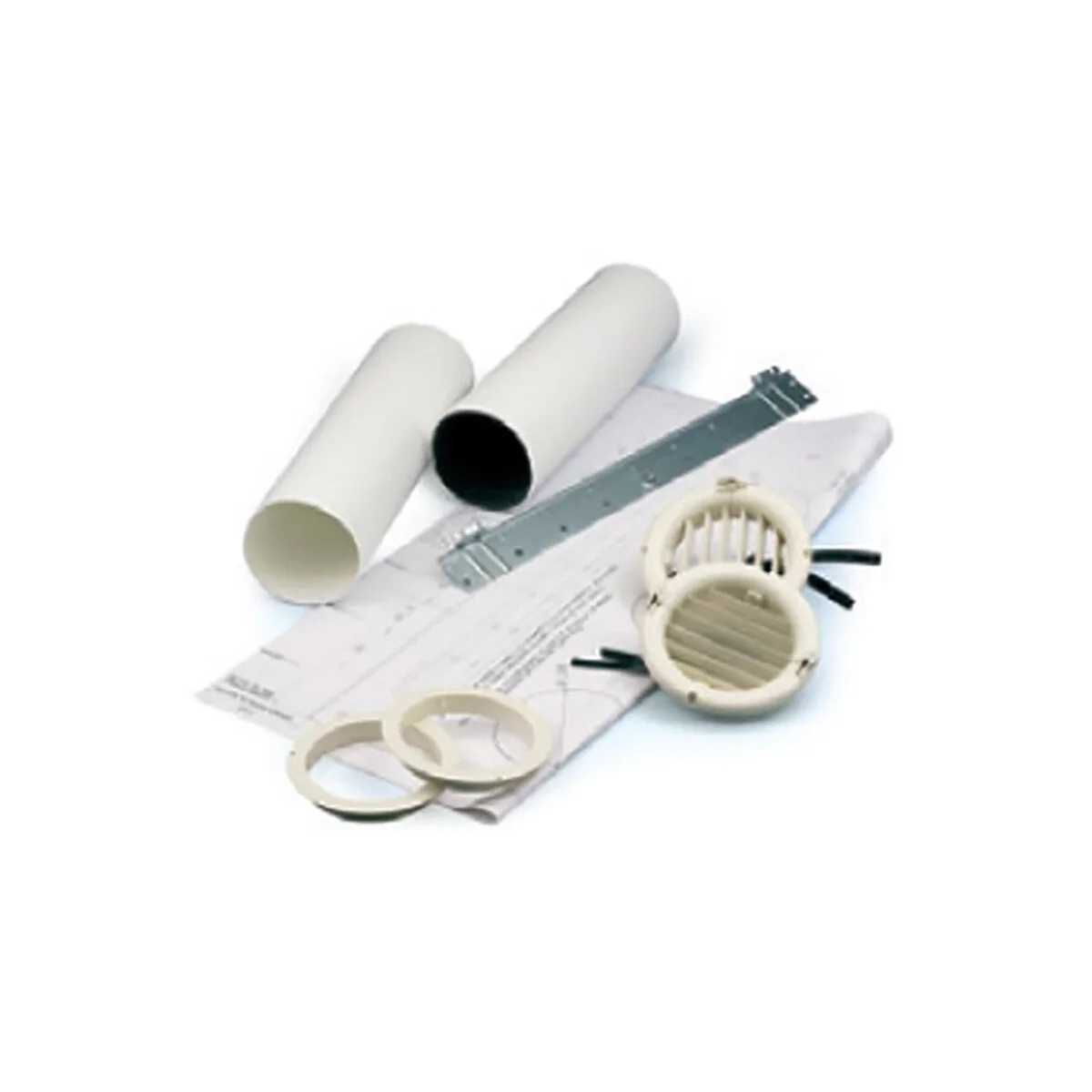 Kit predisposizione fori Olimpia Splendid per condizionatori Serie Unico Ø 200 mm