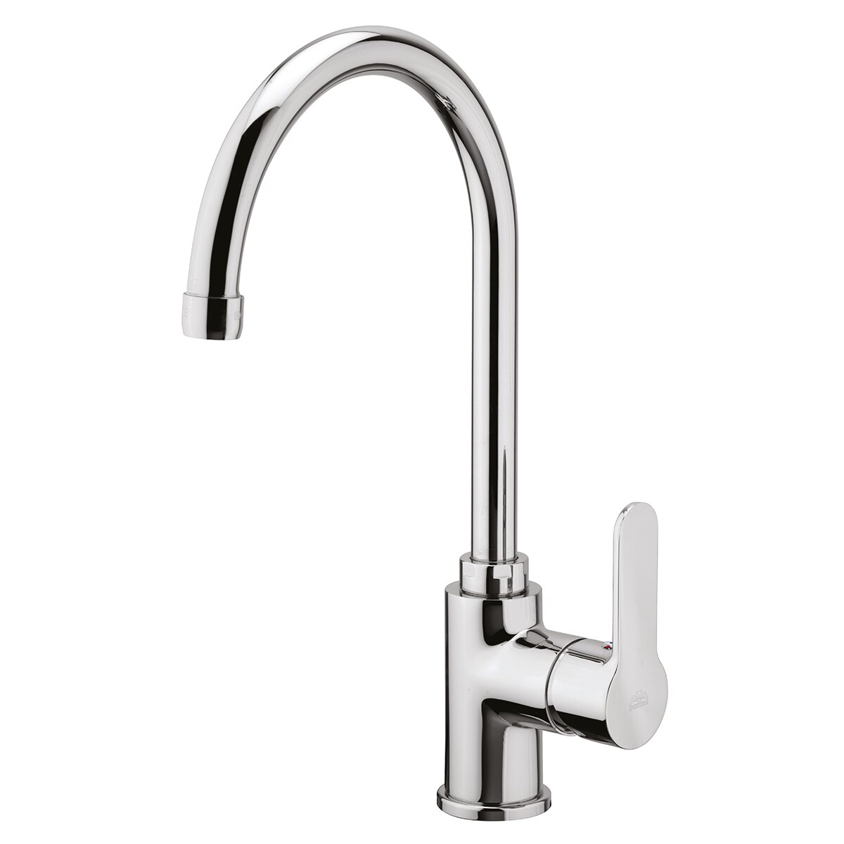 Miscelatore lavello Paffoni BLU180 con canna tubo ombrello orientabile
