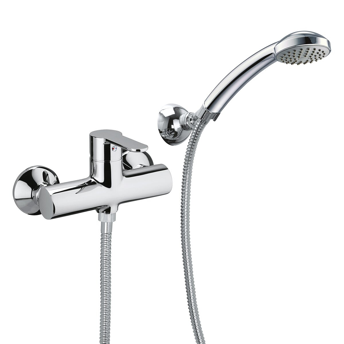 Miscelatore vasca con set doccia Paffoni BLU168D senza deviatore