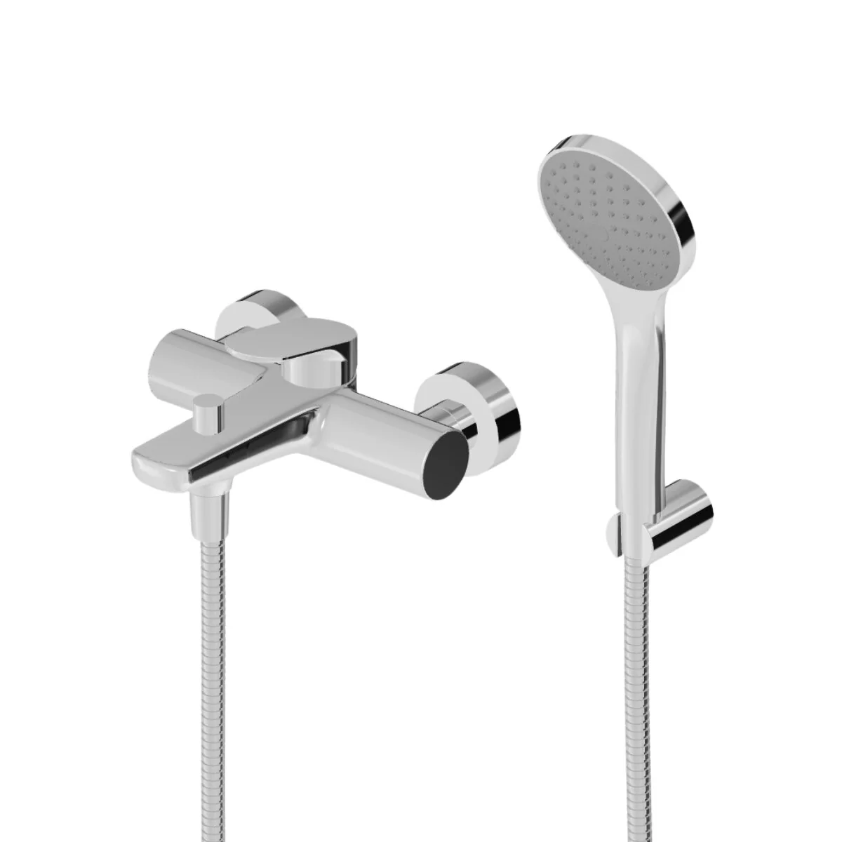 Miscelatore vasca-doccia Zucchetti NIKKO ZKK490 – Finitura Cromo - Image 2