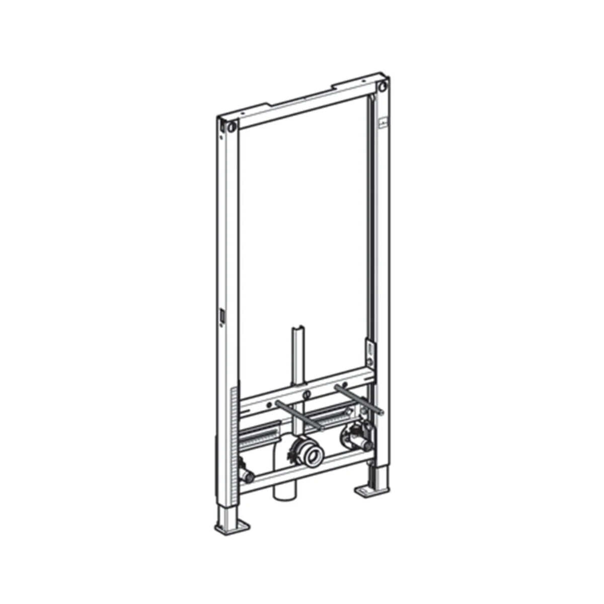 Modulo Geberit Duofix per Bidet 112 cm universale - Image 2