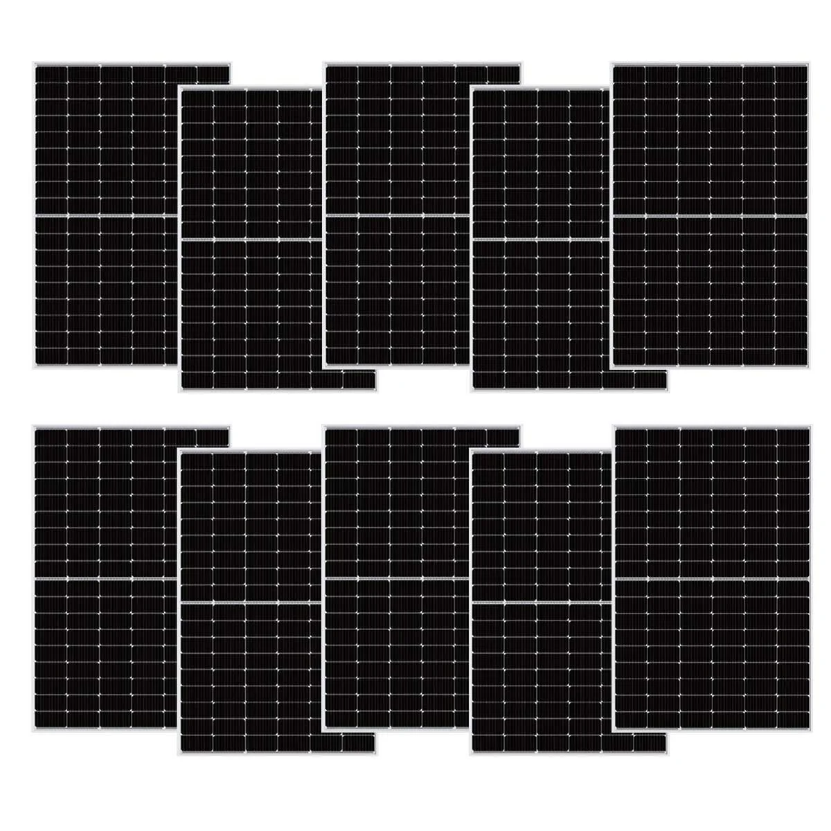 Pannelli fotovoltaici Sunpro Power SUN-550 Monocrostallini 550 W - Kit 10 pannelli 5,1 kW