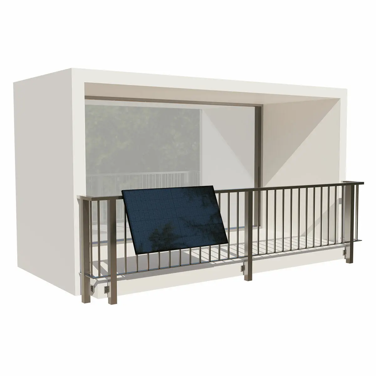 Pannello fotovoltaico da balcone SoLink READY ONE con inverter integrato - Kit completo 350 W WiFi - Image 3
