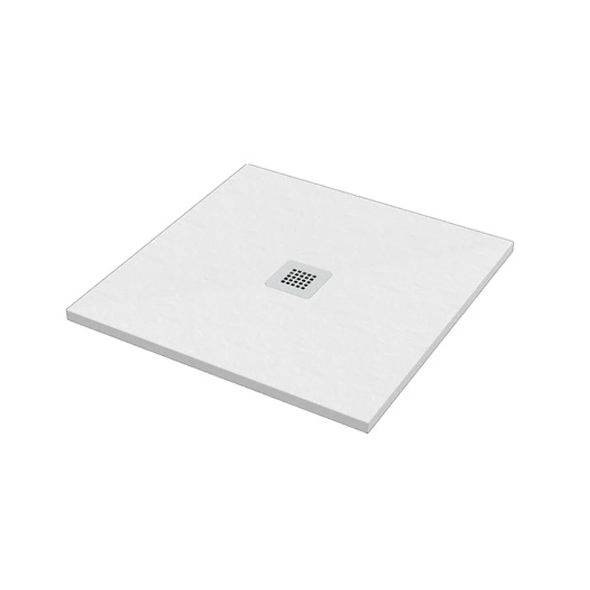 Piatto doccia Ercos Stone 900x900 Quadrato Bianco Opaco