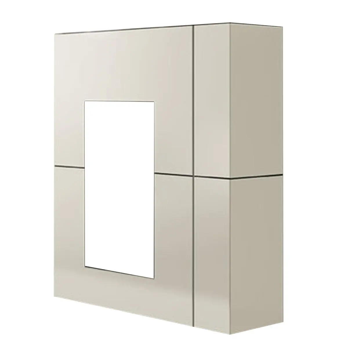 Rivestimento in acciaio bianco opaco per stufa a pellet Edilkamin Blade2 H 22 Up