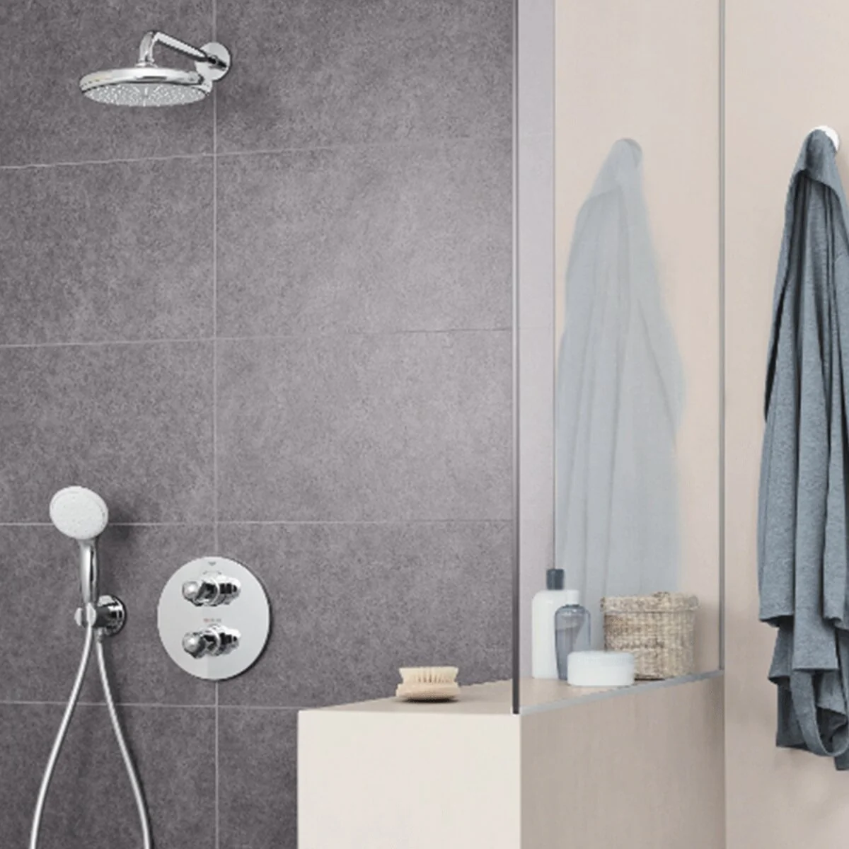 Soffione doccia Grohe Tempesta 210 Cromato Tondo - Image 2