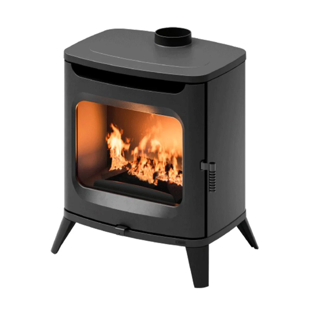 Stufa a legna Cadel Hublot 8 7,5 kW ad aria Nero