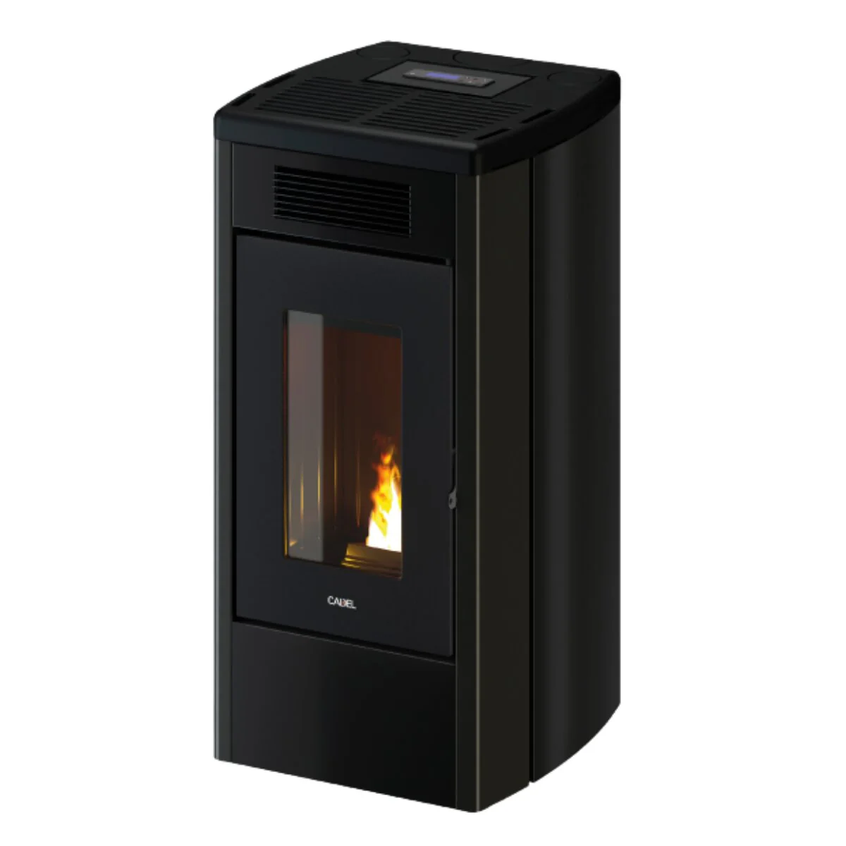 Stufa a pellet Cadel Atena Plus 12 ad aria canalizzata 12 kW - WiFi ANTRACITE