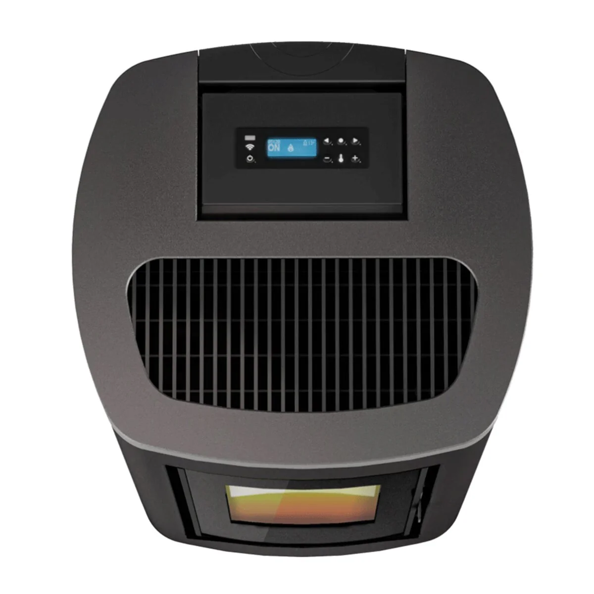 Stufa a pellet Cadel Eclipse Plus 11 10,5 kW ad aria canalizzata WiFi Titanium - Image 2