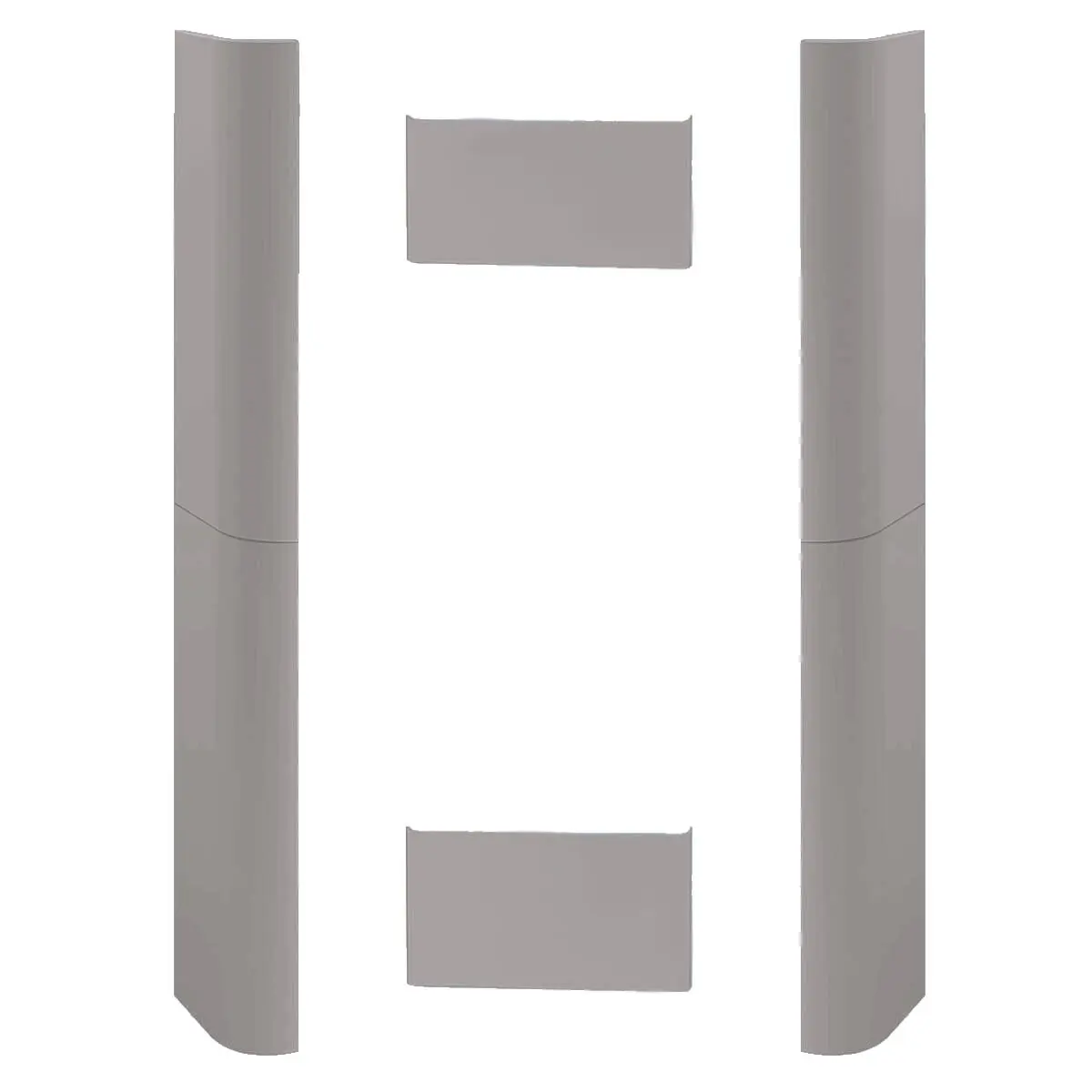 Stufa a pellet Edilkamin Tera H 25 Evo 25 kW WiFi Idro Grigio Chiaro opaco - Image 4