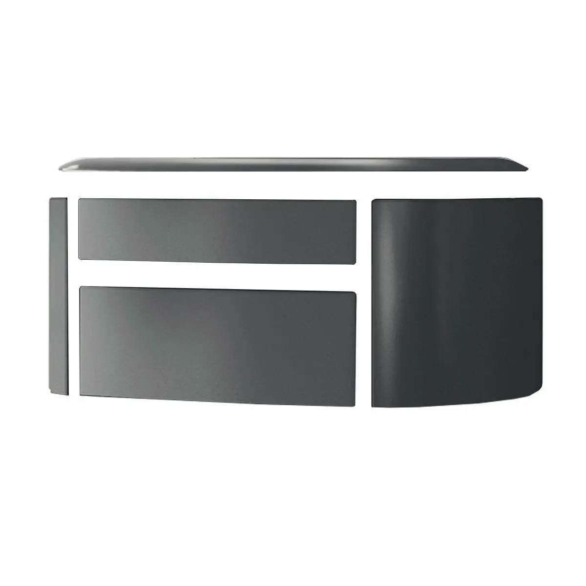 Stufa a pellet Edilkamin Vyda2 H 22 Up 22,8 kW Idro WiFi Grigio scuro - Image 4