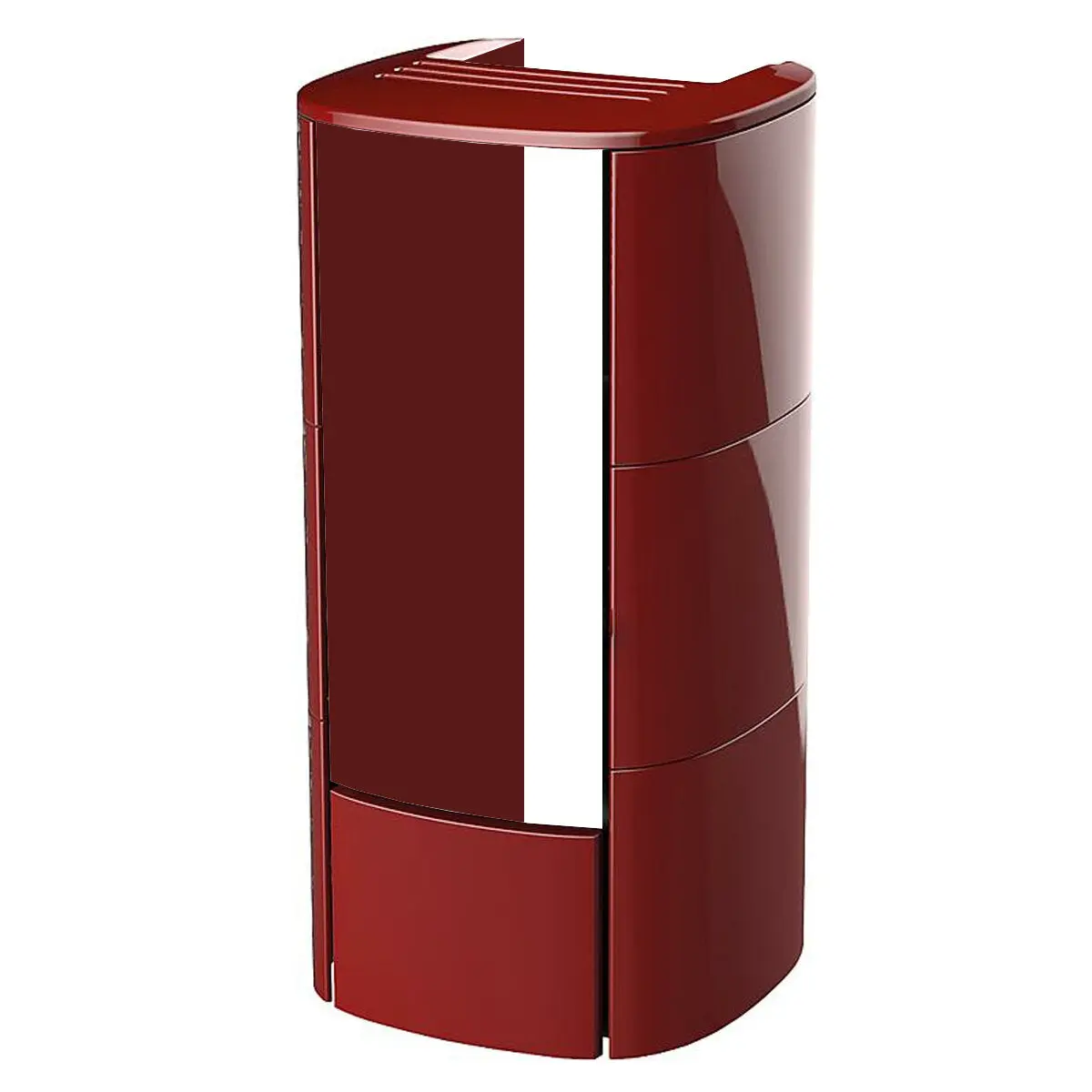 Stufa a pellet MCZ Club Hydromatic 18 M2 18 kW ad acqua bordeaux - Image 3