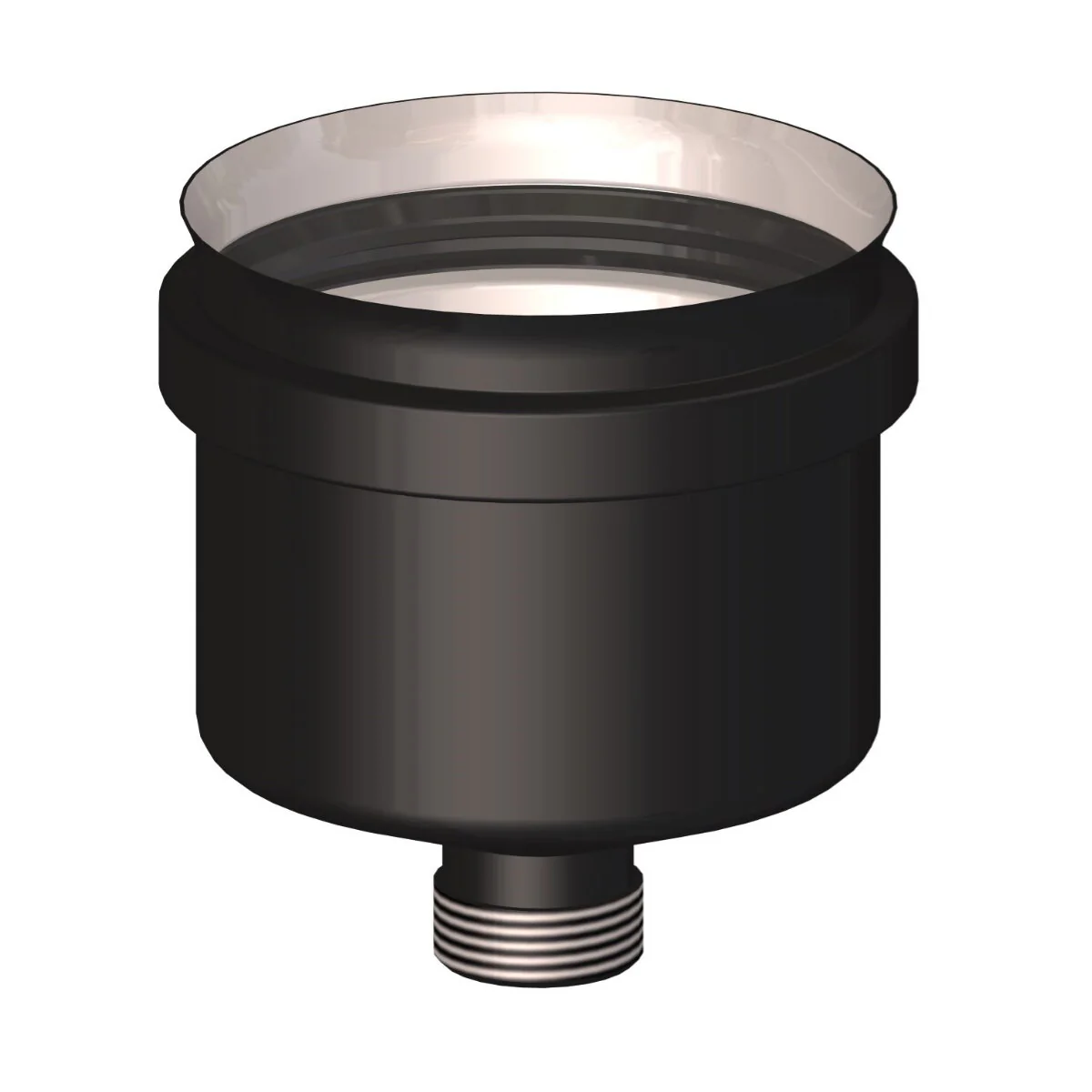 Tappo scarico condensa diam. 100 mm per scarico fumi stufa a pellet e caldaia a pellet