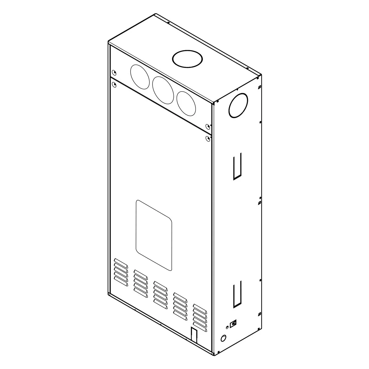 Unità da incasso Vaillant box caldaia per ecoINWALL plus VMW ed ecoTEC intro 0010030848 - Image 2