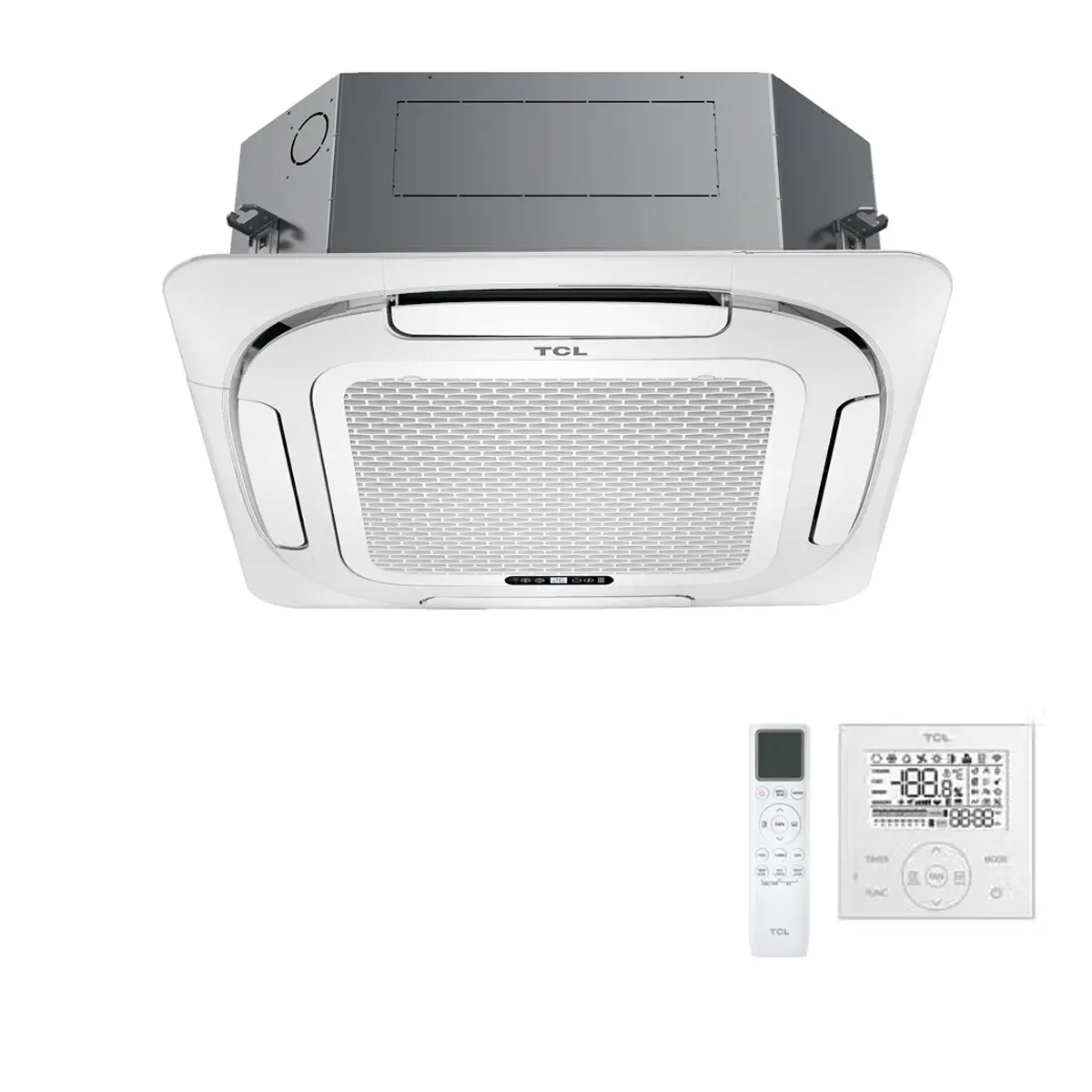 Unità interna TCL Cassetta 4 vie Serie S Standard 48000 BTU R32 Inverter WiFi