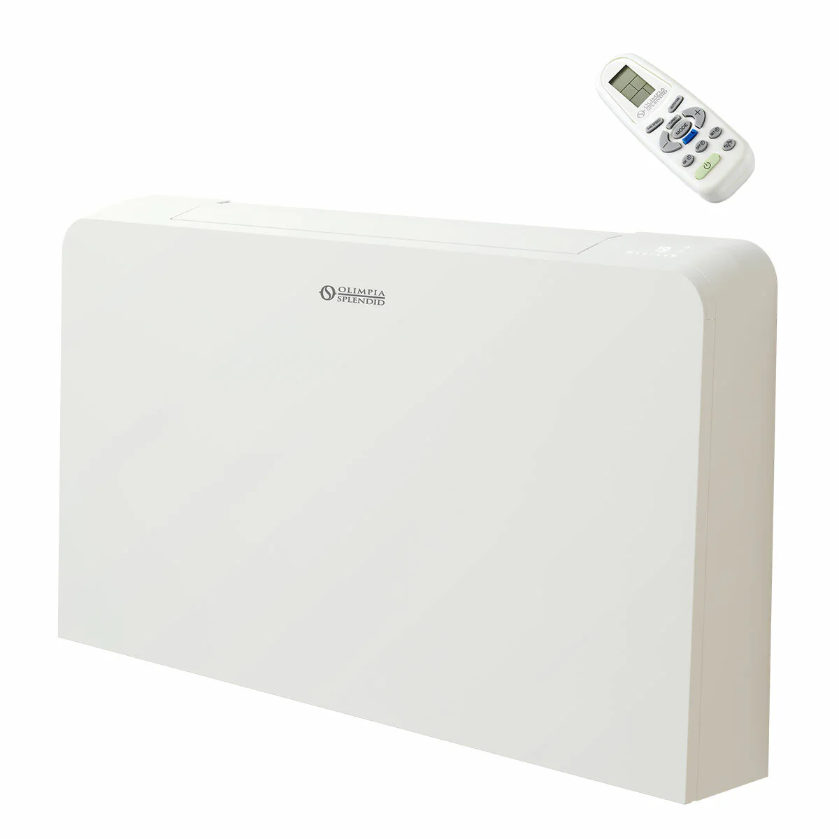 Ventilconvettore con pannello radiante Olimpia Splendid Bi2 SLR AIR inverter 800 DC kW 4,10 - 3,29 + comando TR e telecomando