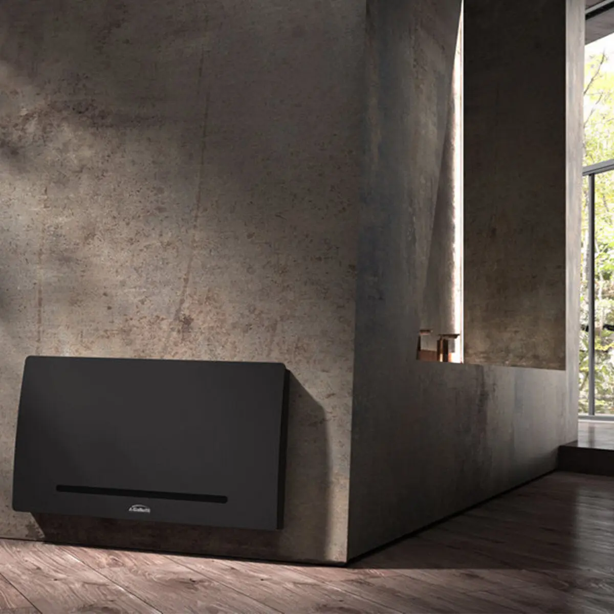 Ventilconvettore Galletti ART-U Metallic Skin Black 20 1,98 - 1,76 kW nero - Image 3