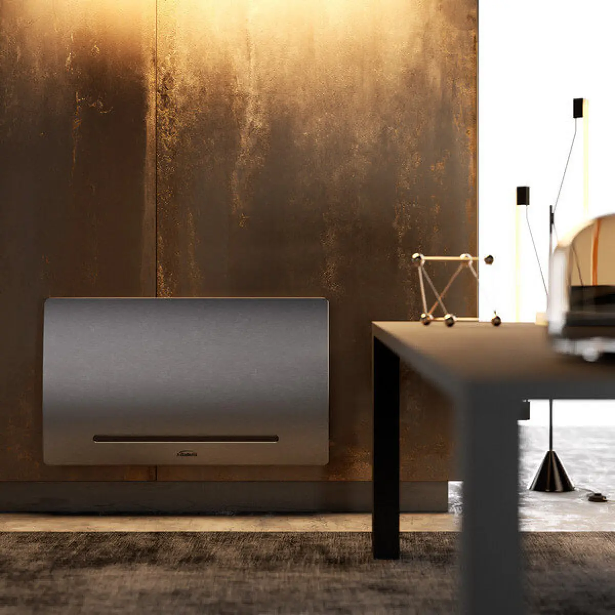 Ventilconvettore Galletti ART-U Metallic Skin Grey 10 1,4-1,08 kW grigio - Image 3