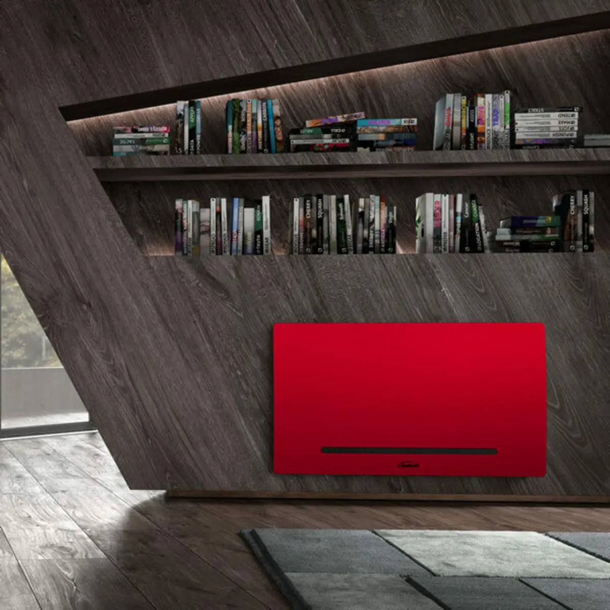 Ventilconvettore Galletti ART-U Metallic Skin Red 10 1,4-1,08 kW rosso - Image 2