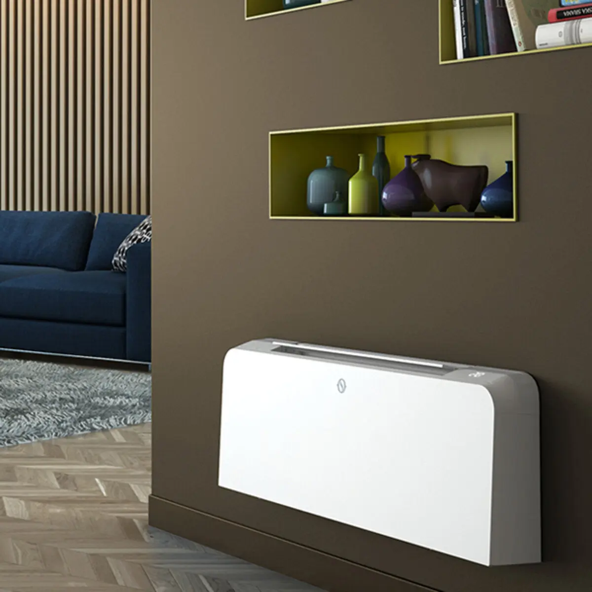 Ventilconvettore Olimpia Splendid BI2 WALL SLW inverter 400 dc kW 1,55 – 1,01 + comando tr e telecomando - Image 3