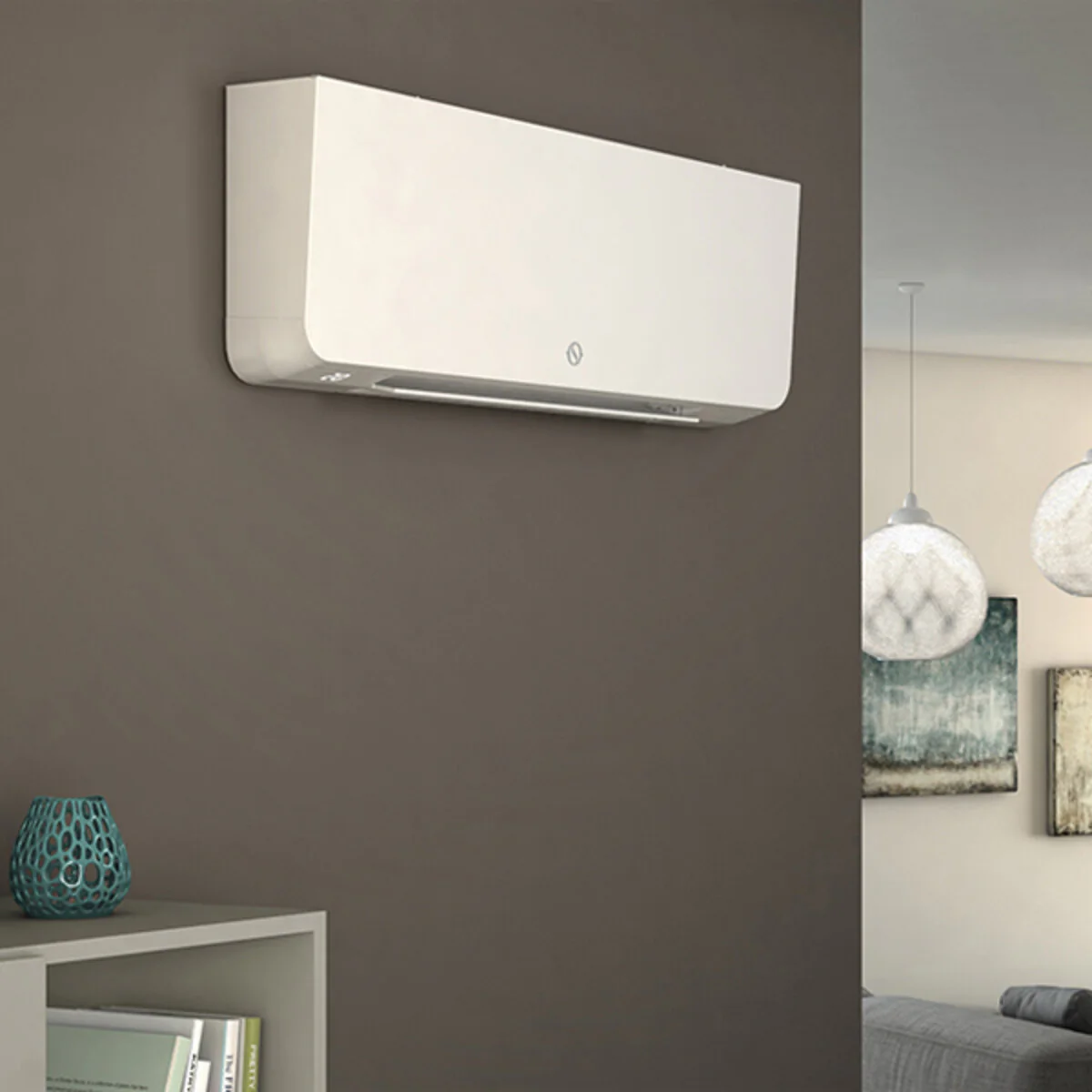 Ventilconvettore Olimpia Splendid BI2 WALL SLW inverter 600 dc kW 2,16 – 1,23 + comando tr e telecomando - Image 2