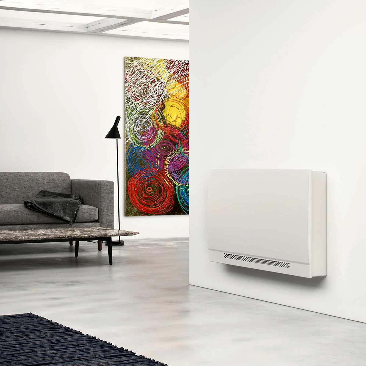 Ventilconvettore Sabiana Carisma Whisper CFF-ECM 50 kW 4,20 - 3,81 SLIM - comando CB-Touch EASY - Image 3